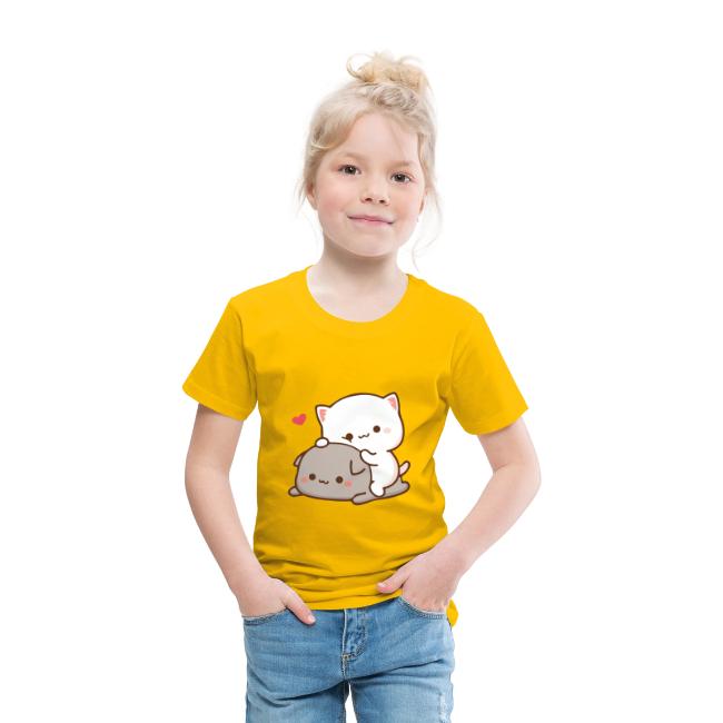 peach goma t shirt